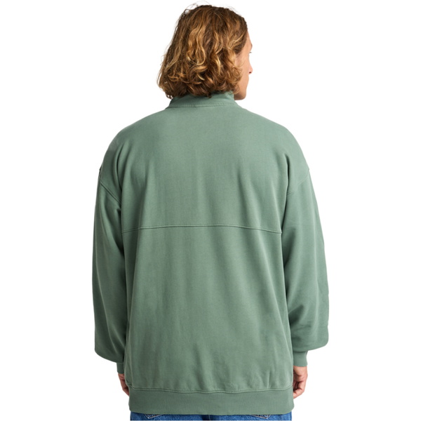 2025 Billabong Mens Core Lord Half Zip Sweater EBYFT00150 - Hunter